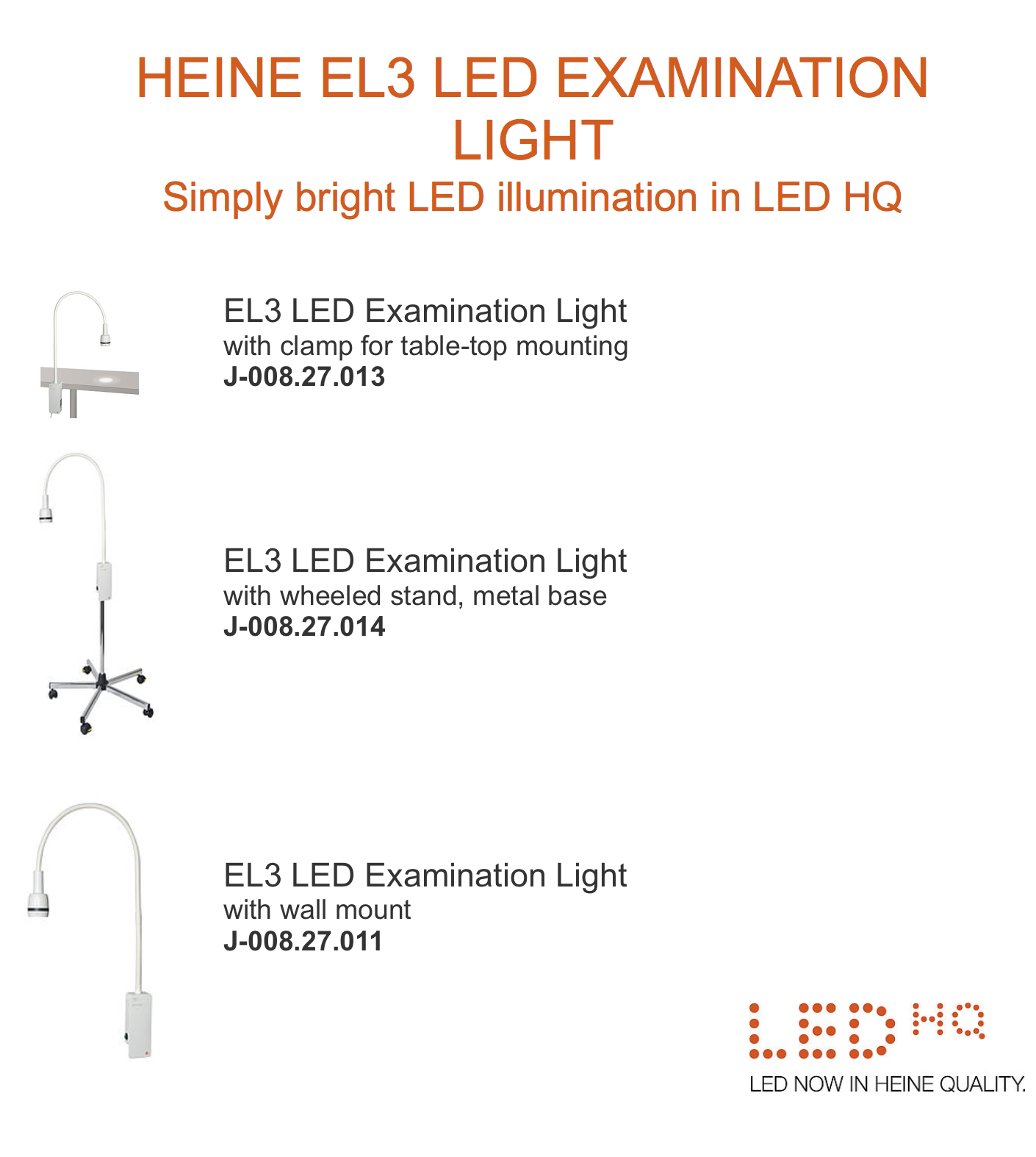 Heine El Led Examination Light